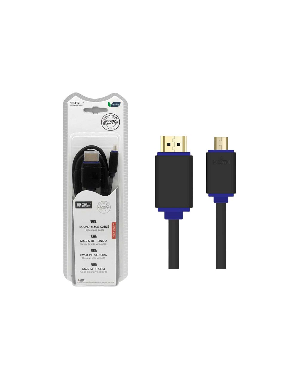 Καλώδιο HDMI σε Micro HDMI - A1592S - 1.5m