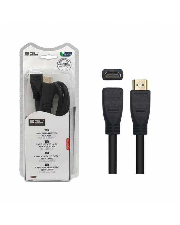 Kαλώδιο HDMI - A1592C - Male/Female - 1.5m