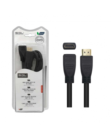 Kαλώδιο HDMI - A1592C - Male/Female - 1.5m