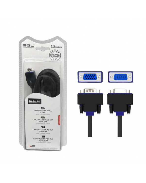 Καλώδιο VGA - A550BC - Male/Female - 1.5m