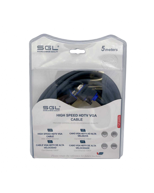 Καλώδιο VGA - A550BC - Male/Female - 5m