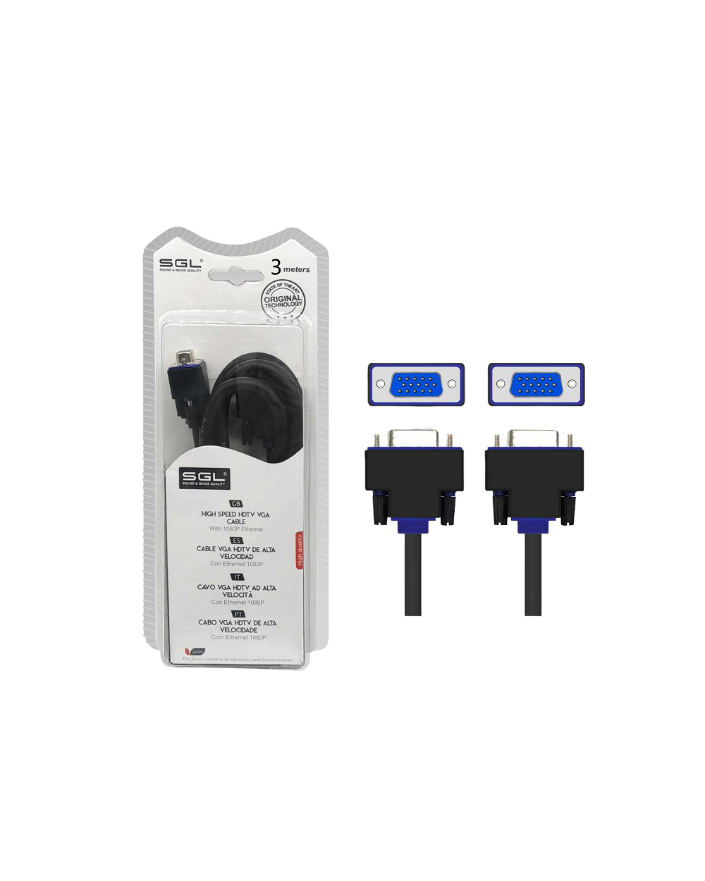 Καλώδιο VGA - A550CC - Female/Female - 3m