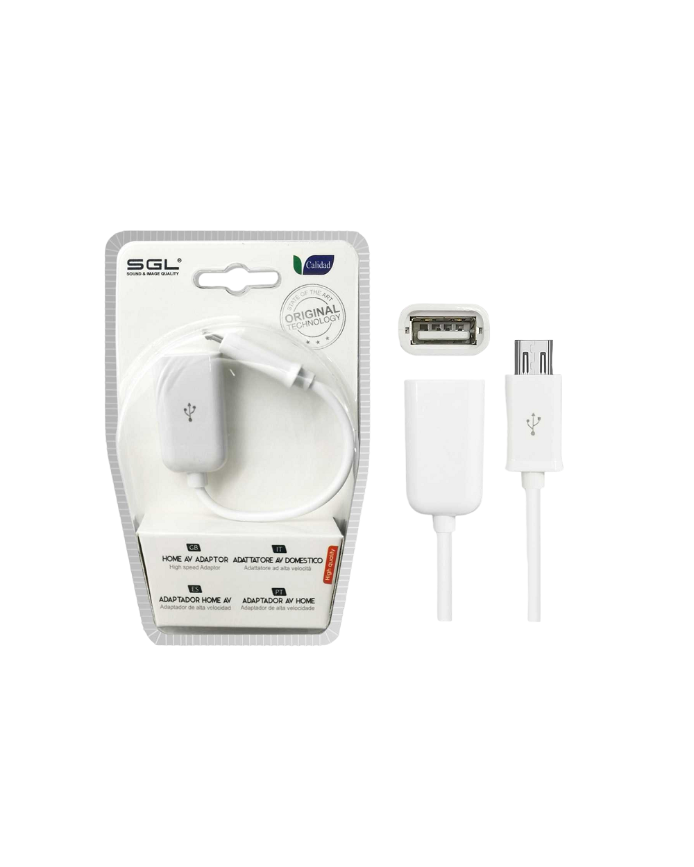 Αντάπτορας για Android - USB-A female/Micro USB - T21S-01