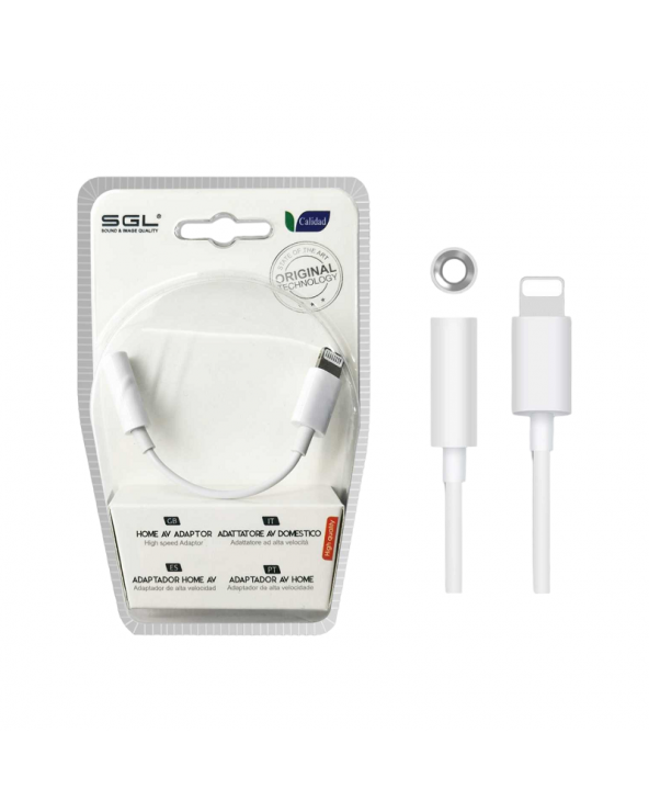 Αντάπτορας Lightning σε Jack 3.5mm female - T60