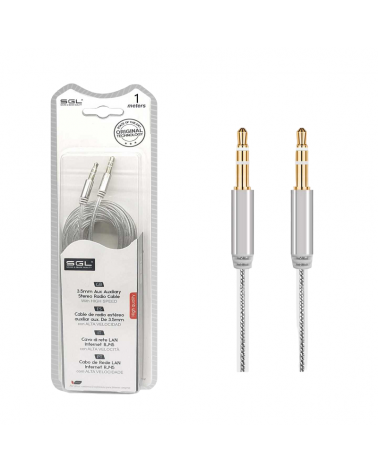 Καλώδιο ήχου Jack 3.5mm - TS412 - Male/Male - 1m