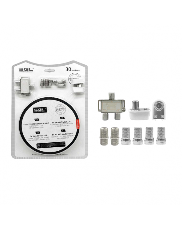 Σετ σύνδεσης κεραίας τηλεόρασης - 7221-1 - 30m