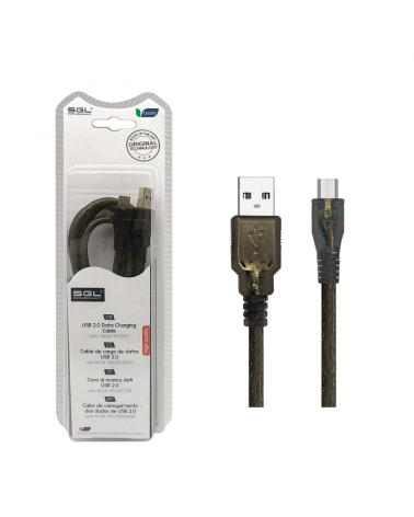 Καλώδιο φόρτισης & data - 13S - USB-A male/Micro USB - 3m