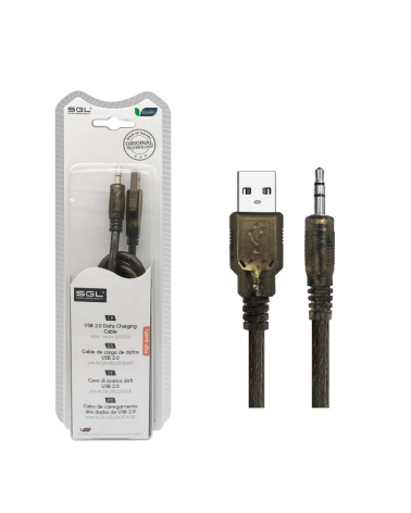 Καλώδιο ήχου - 1S01 - USB-A male/Jack 3.5mm male - 1.5m