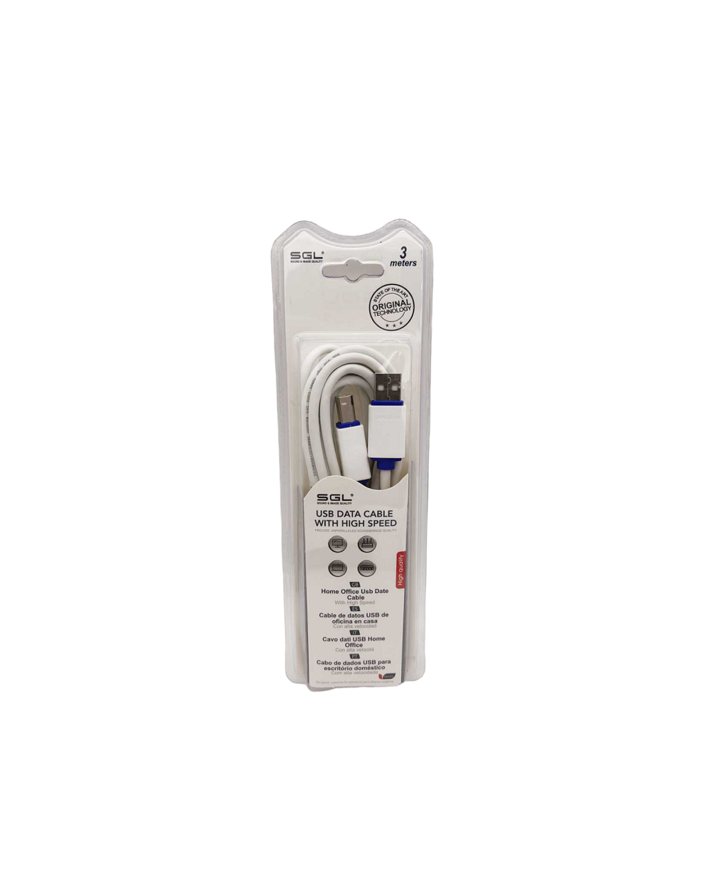 Καλώδιο εκτυπωτή - USB 2.0 - 5S01 - 3m