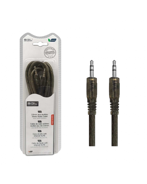 Καλώδιο ήχου - 40201 - Jack 3.5mm Male/Male - 3m