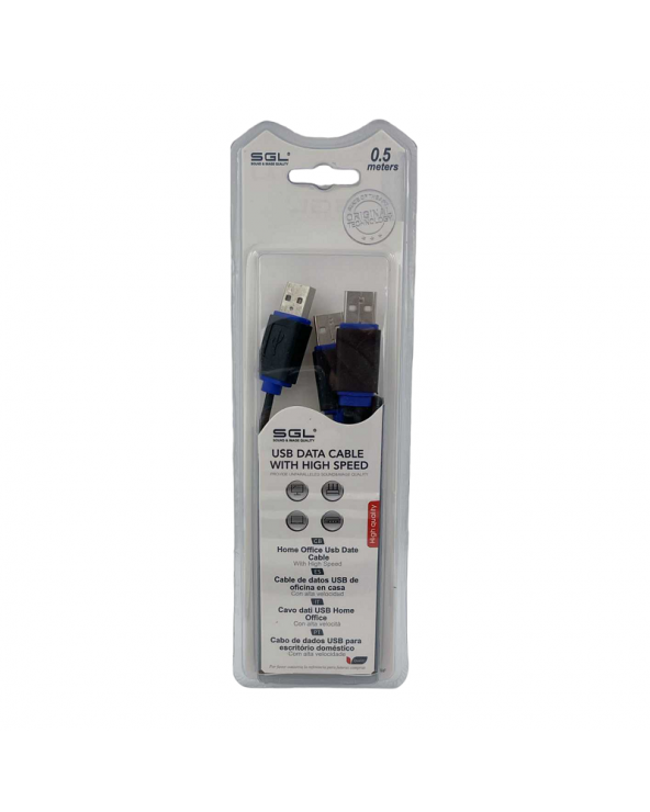 Καλώδιο μεταφοράς δεδομένων - 1554 - USB A male/2 x USB A male - 50cm