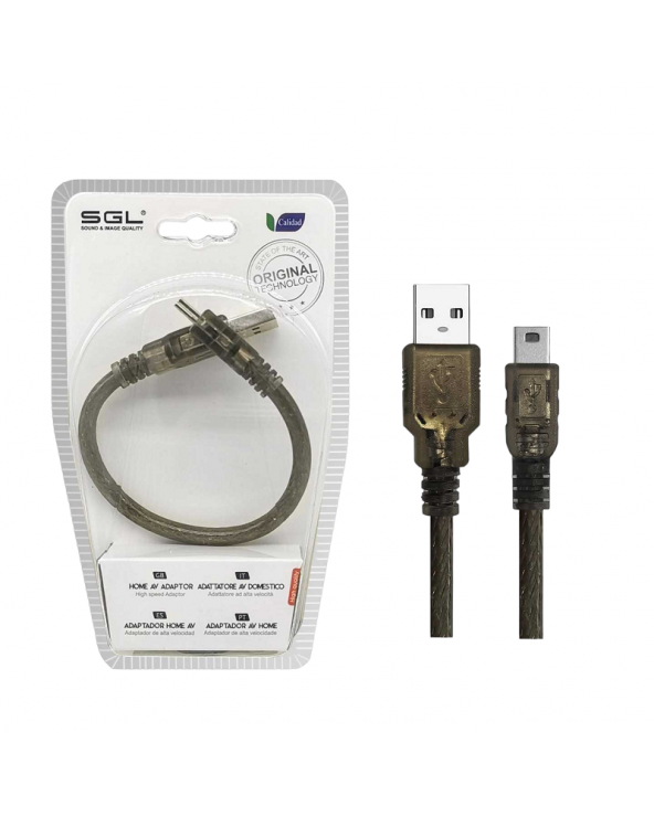 Αντάπτορας καλώδιο - USB-A male/USB Mini - 3S-01 - 20cm