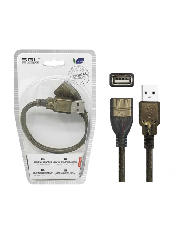 Αντάπτορας καλώδιο - USB-A male/female - 4S-01 - 20cm