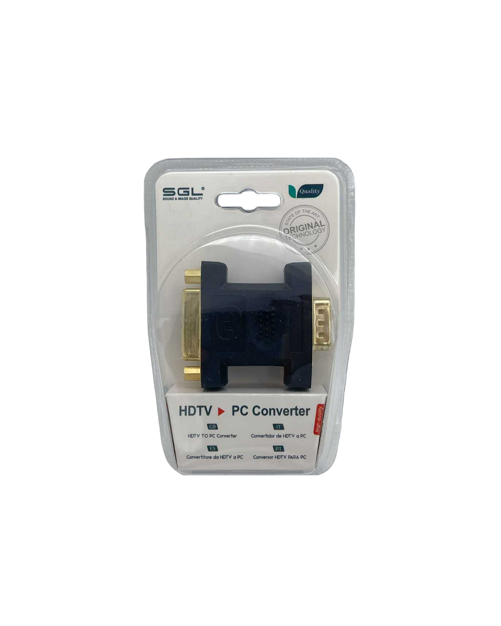 Αντάπτορας εικόνας/ήχου - VGA male σε DVI female - 6047