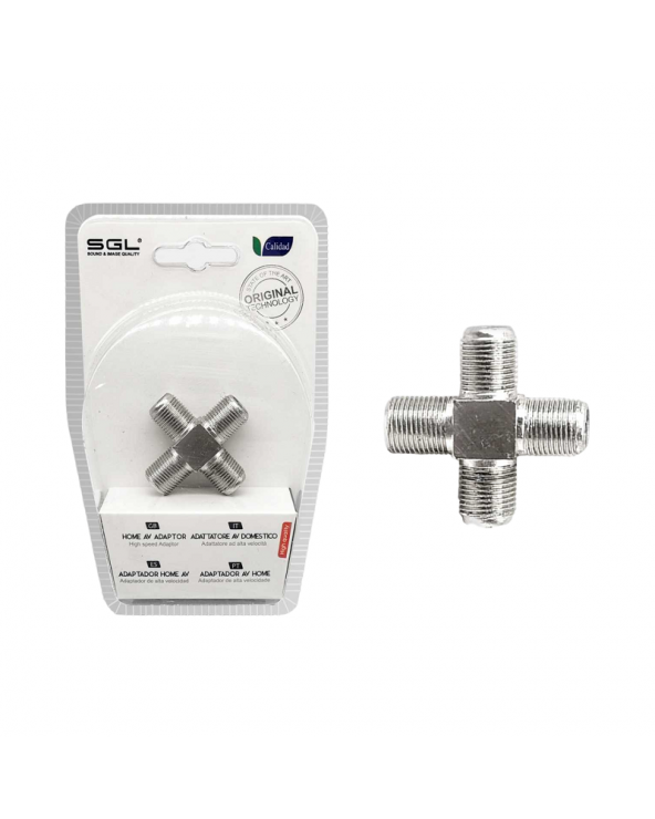 Διακλαδωτής σήματος κεραίας TV - Σταυρός - 1334A-1