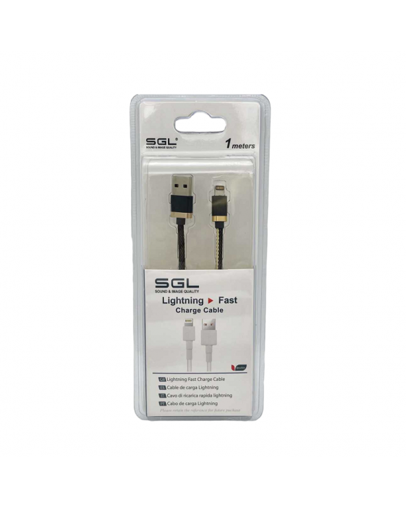 Καλώδιο φόρτισης & data - Lightning - Fast Charge - R5 - 1m