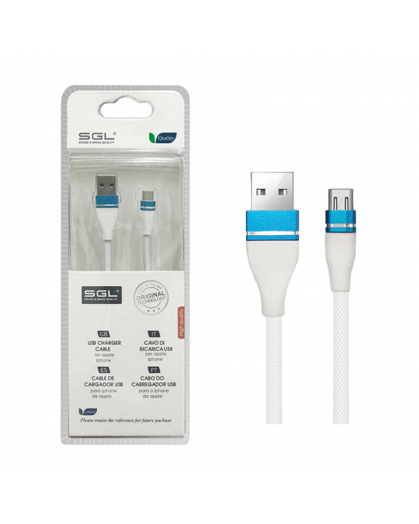 Καλώδιο φόρτισης & data - Micro USB - Fast Charge - B13 - 1m