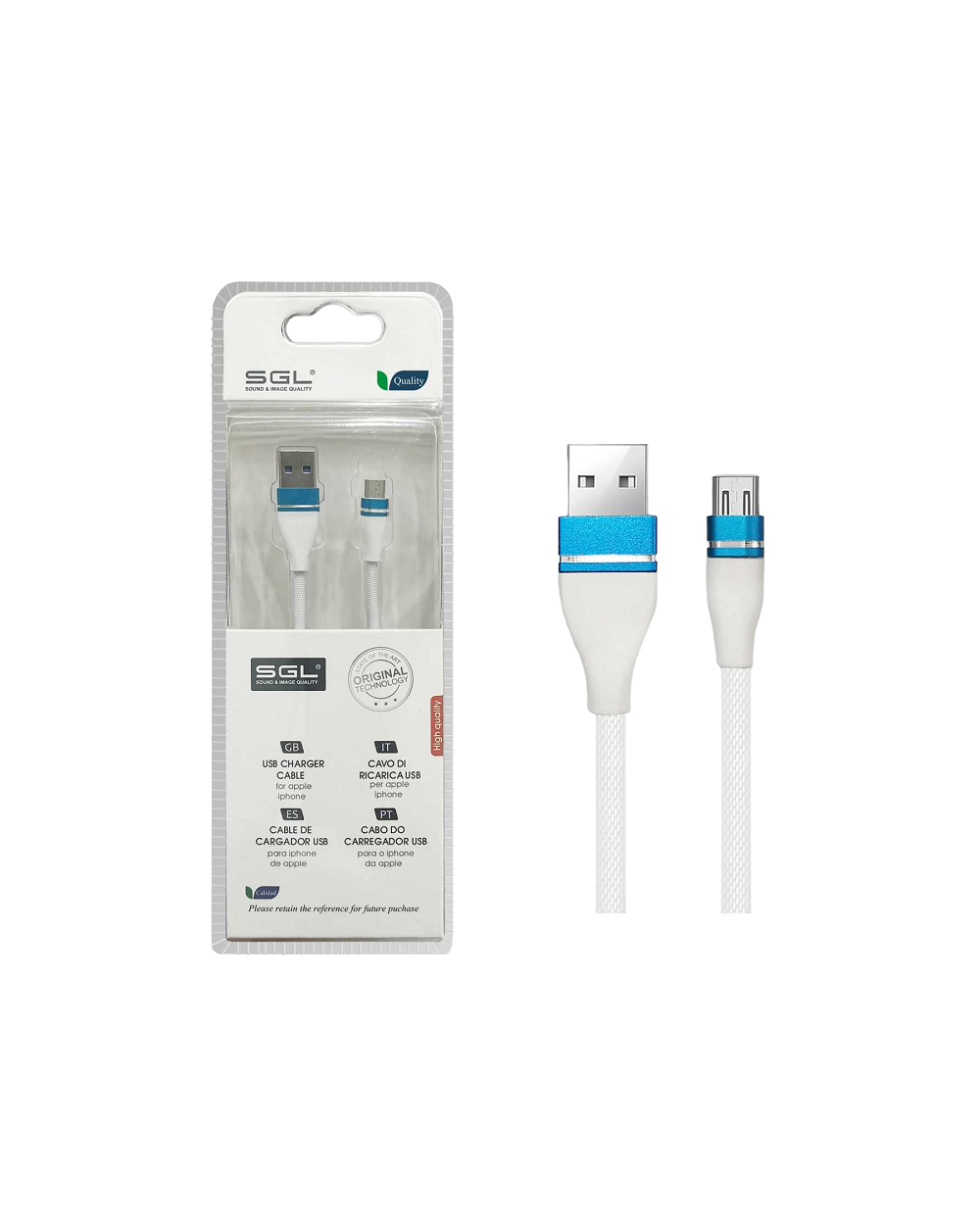 Καλώδιο φόρτισης & data - Micro USB - Fast Charge - FB13 - 1m