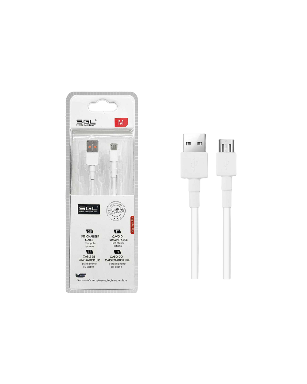 Καλώδιο φόρτισης & data - Micro USB - Fast Charge - DC13 - 1m