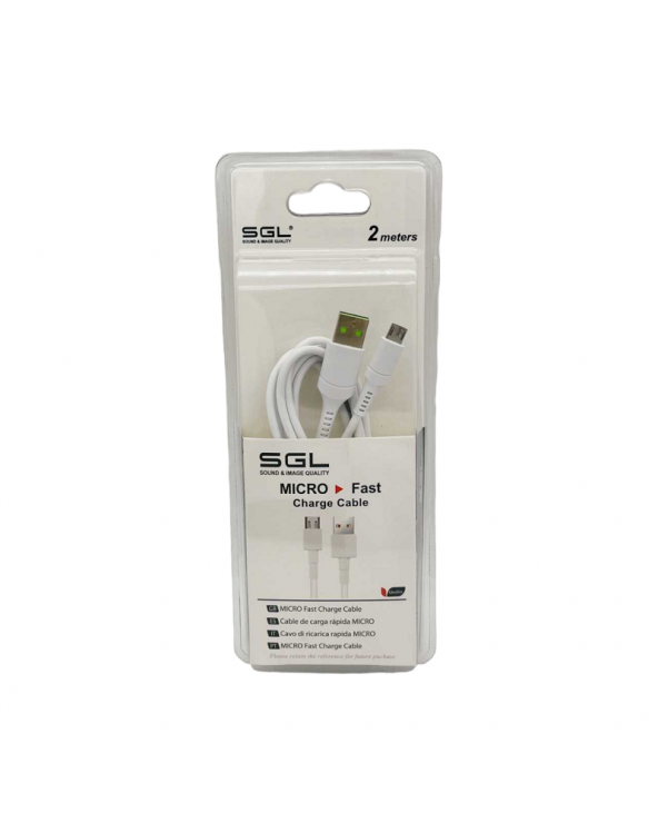 Καλώδιο φόρτισης & data - Micro USB - D13 - 2m