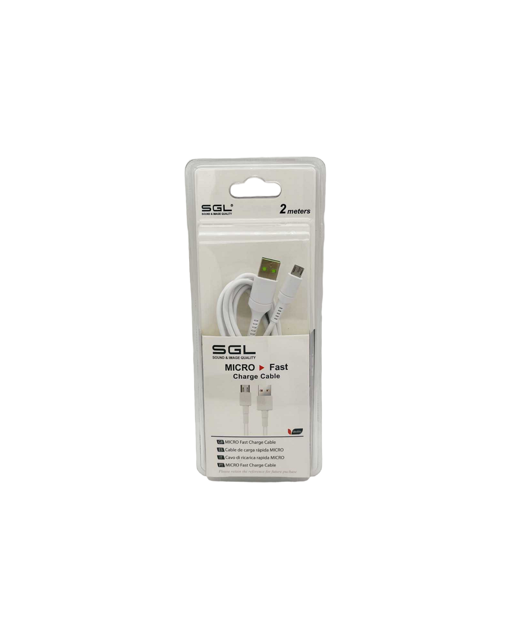 Καλώδιο φόρτισης & data - Micro USB - D13 - 2m