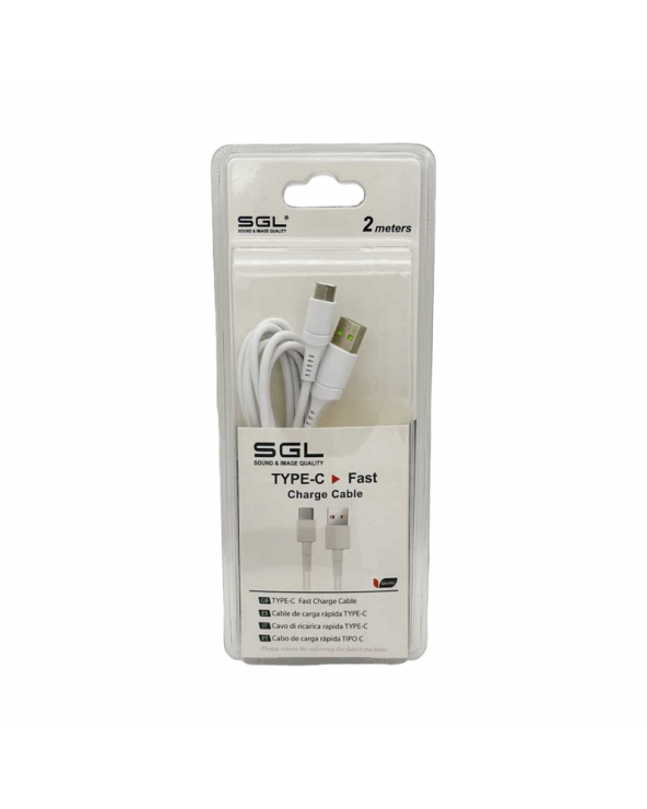 Καλώδιο φόρτισης & data - TypeC - Fast Charge - D1 - 2m