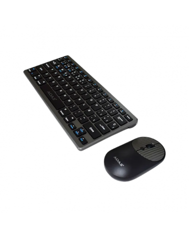 Ασύρματο πληκτρολόγιο και ποντίκι Η/Υ - A1011 - AOAS
