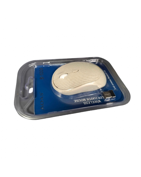 Ασύρματο ποντίκι Η/Υ - 1008 - AOAS - 654849 - Beige