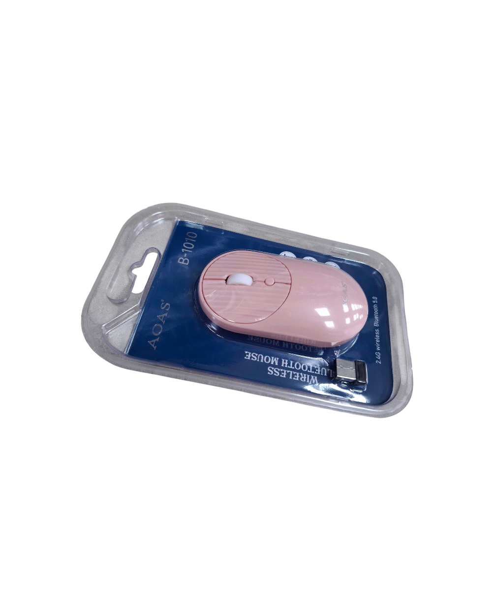 Ασύρματο ποντίκι Η/Υ - B1010 - AOAS - 654863 - Pink