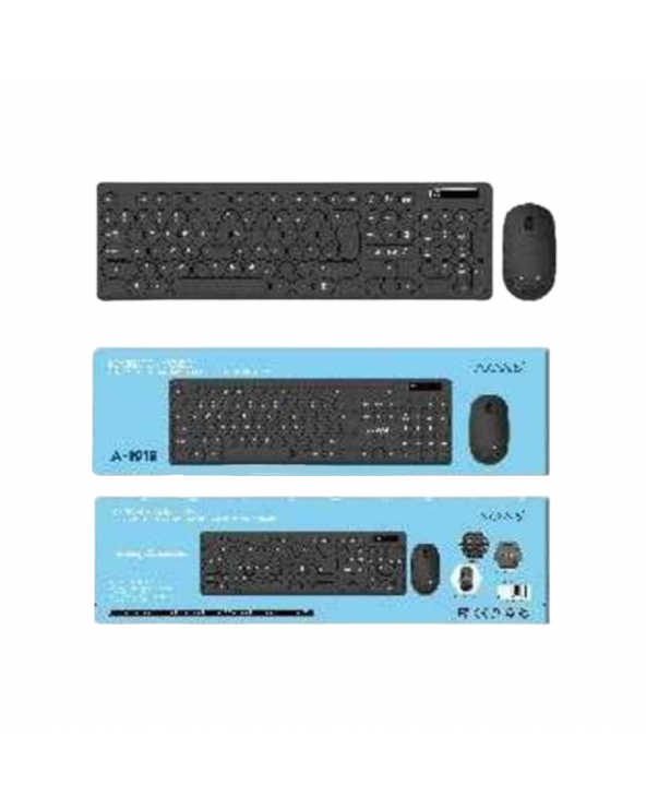 Ασύρματο πληκτρολόγιο και ποντίκι Η/Υ - A1012 - AOAS