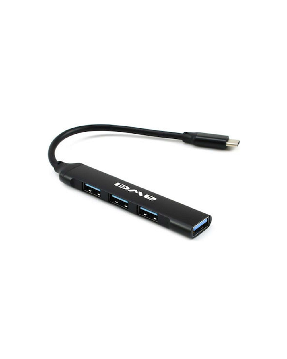Αντάπτορας USB Hub με 4 θύρες - CL-150T - USB Type-C - AWEI