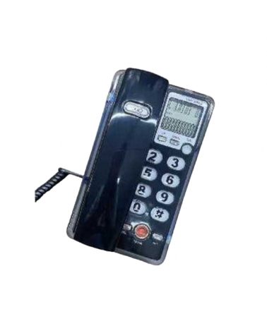 Ενσύρματο σταθερό τηλέφωνο - OHO 208 - 102082 - Black