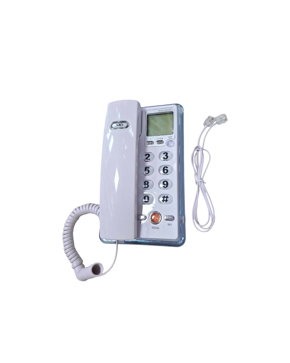 Ενσύρματο σταθερό τηλέφωνο - OHO 208 - 102082 - White