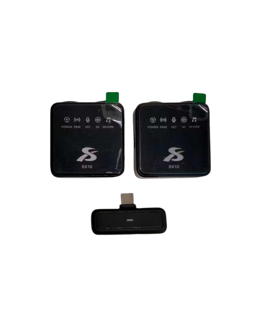 Ασύρματο mini επαναφορτιζόμενο πυκνωτικό μικρόφωνο για καταγραφή ήχου - Type-C - SX10