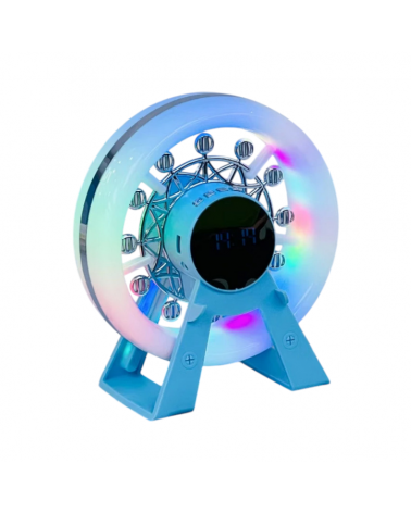 Ασύρματο ηχείο Bluetooth με βάση ασύρματης φόρτισης smartphone - Wheel - L-38B - 811580 - Blue