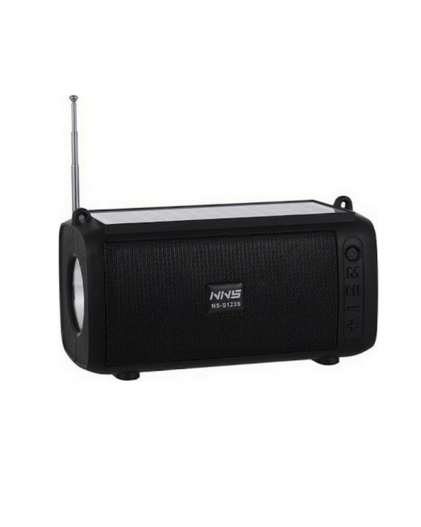 Ασύρματο ηχείο Bluetooth - Solar - NS123S - 881391 - Black