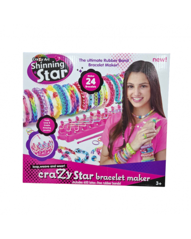 Σετ κατασκευής βραχιολιών DIY με λαστιχάκια - 16216DIY