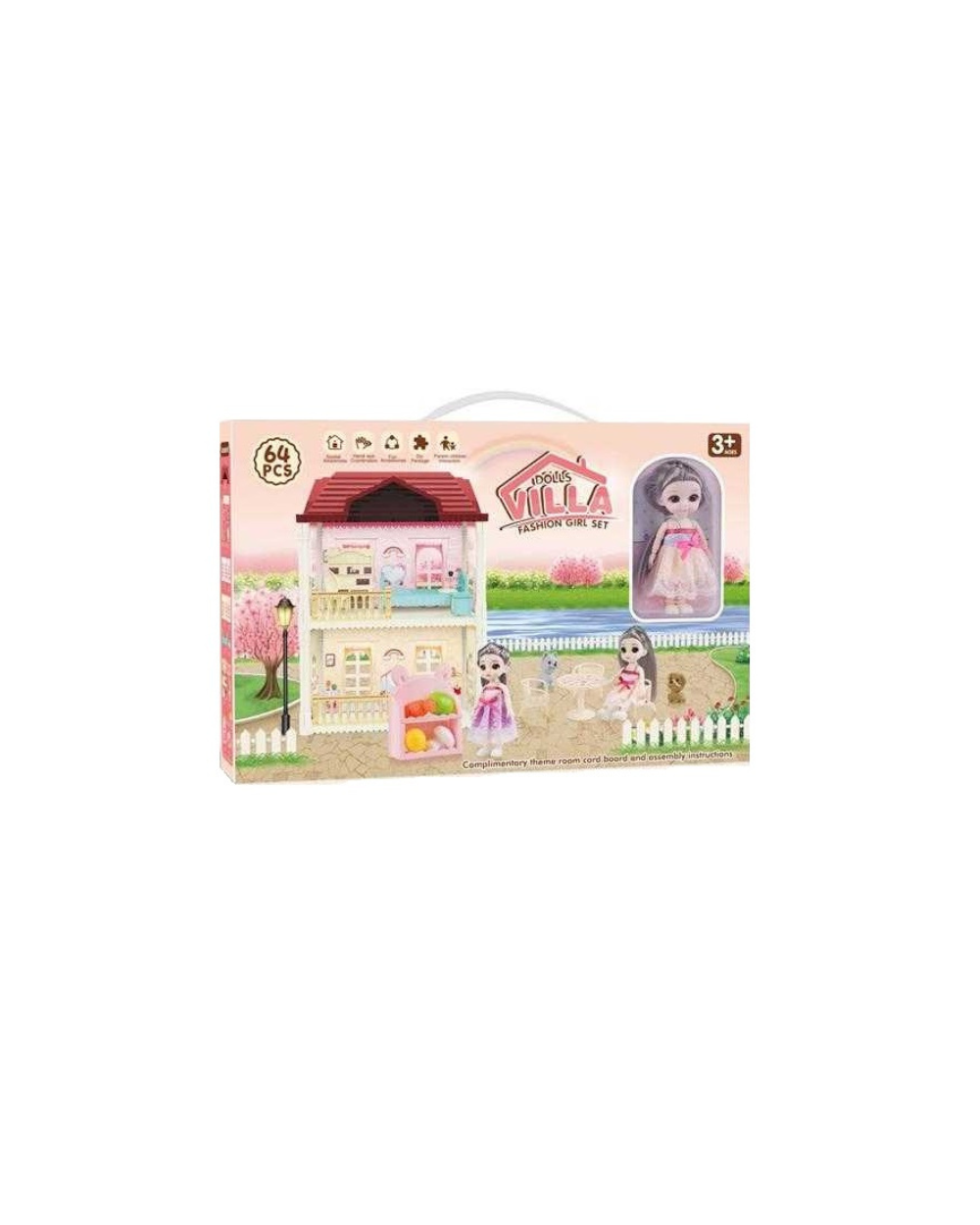 Κουκλόσπιτο με αξεσουάρ - 6101-5