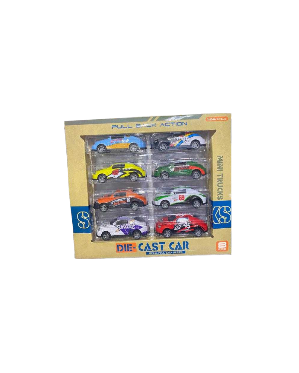 Σετ μεταλλικά αυτοκινητάκια - BR072-82
