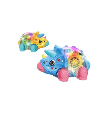 Δεινόσαυρος διαφανής με κίνηση και φωτισμό - HY-179