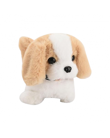 Λούτρινο σκυλάκι με κίνηση και ήχο