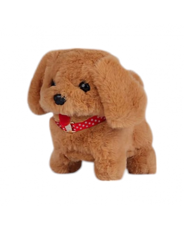 Λούτρινο σκυλάκι με κίνηση και ήχο