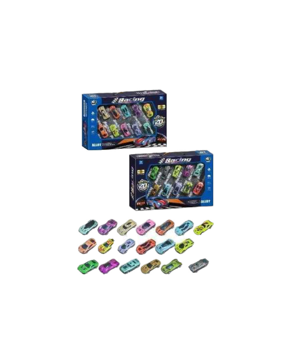 Σετ μεταλλικά αυτοκινητάκια - 20pcs - WJ950-339