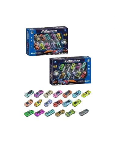 Σετ μεταλλικά αυτοκινητάκια - 20pcs - WJ950-339