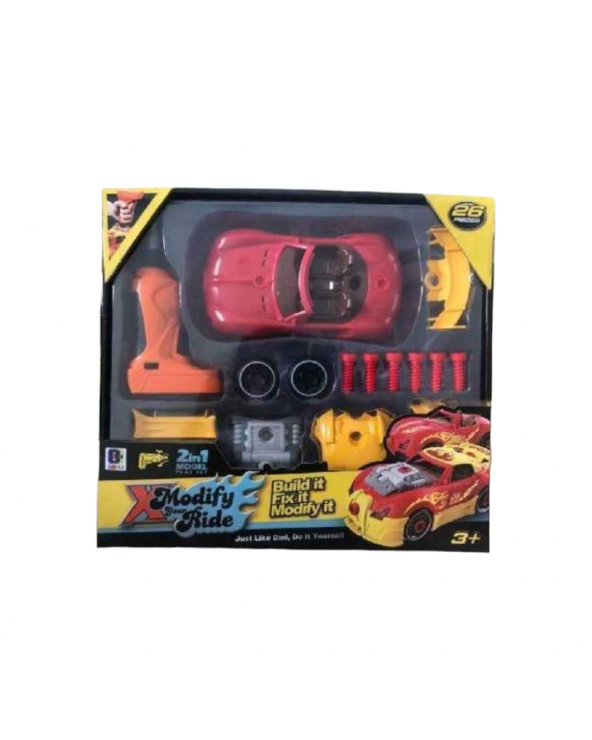 Σετ συναρμολογούμενο αυτοκίνητο με εργαλεία - 661-374