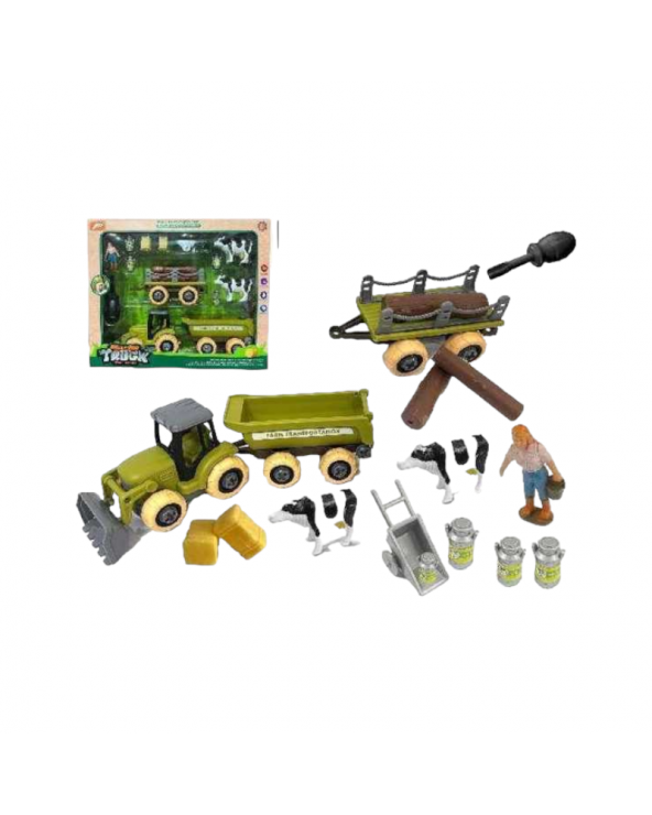 Σετ αγροτικά οχήματα με αξεσουάρ - 8826