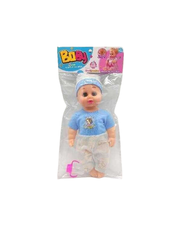 Κούκλα μωρό με αξεσουάρ - 615-312