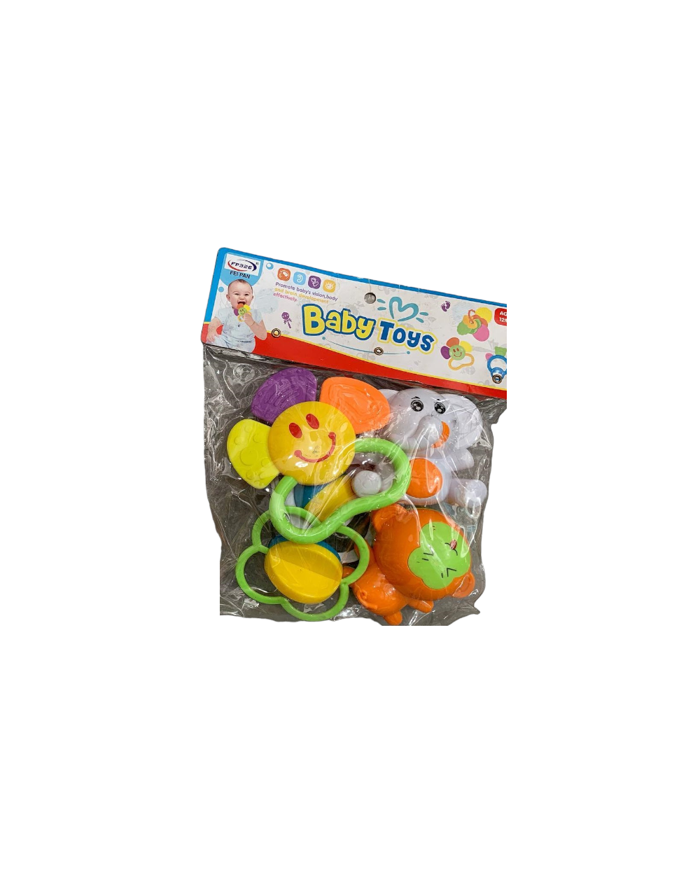 Σετ βρεφικές κουδουνίστρες & μασητικά - 326-961