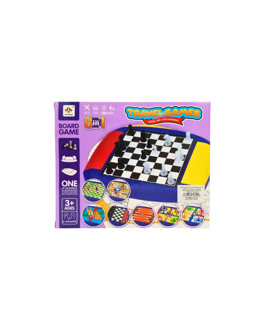 Επιτραπέζιο παιχνίδι 8in1 - JF378-418