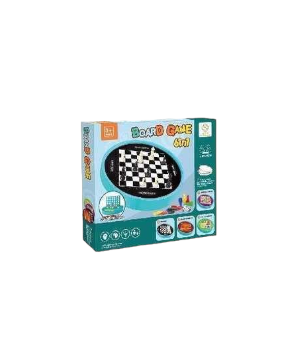 Επιτραπέζιο παιχνίδι 6in1 - JF378-1046